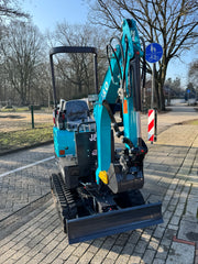 J&O Minibagger KV 12 - Kolbenpumpe und Mehrwegeventil -2 Zylinder Kubota Motor