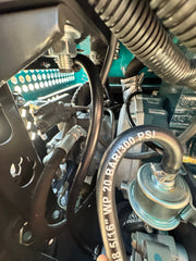 J&O Minibagger KV 12 - Kolbenpumpe und Mehrwegeventil -2 Zylinder Kubota Motor