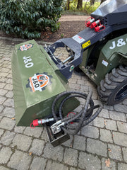 J&O Hydraulische Bodenfräse für Kompaktlader KW 480 SL 380 und andere Maschinen