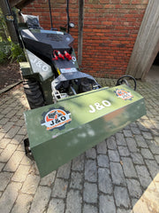 J&O Hydraulische Bodenfräse für Kompaktlader KW 480 SL 380 und andere Maschinen