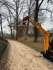 Minibagger Mähbalken Heckenschere