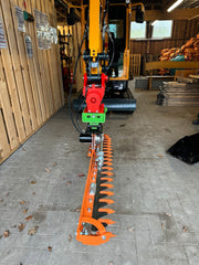 Minibagger Mähbalken Heckenschere