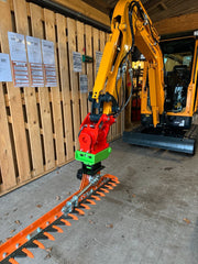 Minibagger Mähbalken Heckenschere