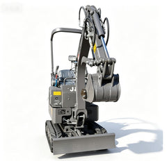 J&O Minibagger KV 10 mit Servo - Vorsteuerung in grau
