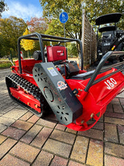 J&O Mähraupe Mulcher Böschungsmäher Rasenmäher Forstmulcher HT80A