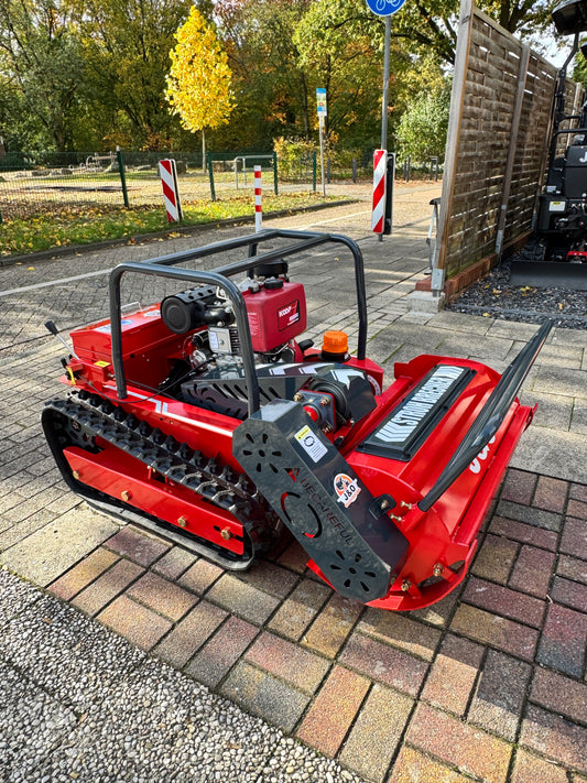 J&O Mähraupe Mulcher Böschungsmäher Rasenmäher Forstmulcher HT80A