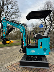 J&O Minibagger KV 12 + mit Servo Vorsteuerung