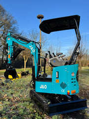J&O Minibagger KV 12 + mit Servo Vorsteuerung