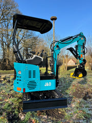 J&O Minibagger KV 12 + mit Servo Vorsteuerung