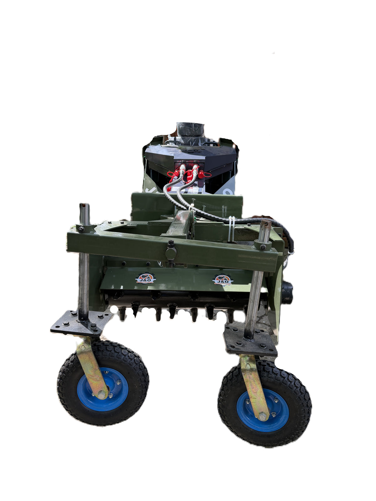 J&O Schotterfräse für Kompaktlager Radlader Hoflader KW 480 SL 380