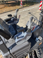 J&O Minibagger KV 10 mit Servo - Vorsteuerung in grau