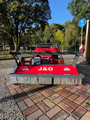 J&O Mähraupe Mulcher Böschungsmäher Rasenmäher Forstmulcher R100