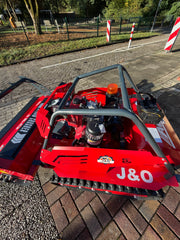 J&O Mähraupe Mulcher Böschungsmäher Rasenmäher Forstmulcher R100