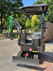 J&O Minibagger CTX 8010S mit Verstellbarem Fahrwerk