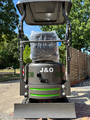 J&O Minibagger CTX 8010S mit Verstellbarem Fahrwerk