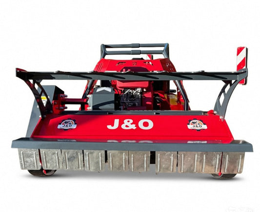J&O Mähraupe Mulcher Böschungsmäher Rasenmäher Forstmulcher R80