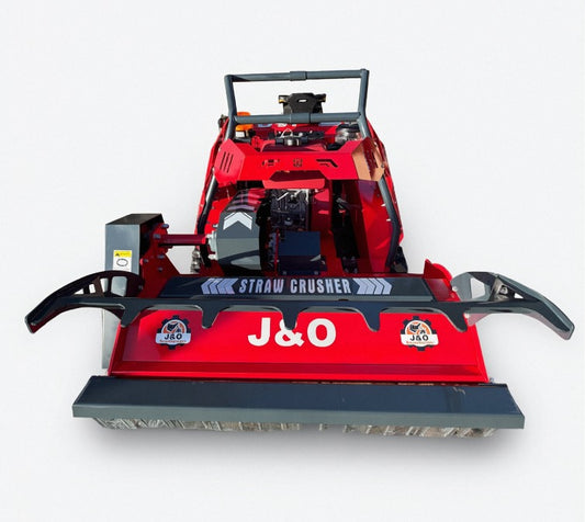 J&O Mähraupe Mulcher Böschungsmäher Rasenmäher Forstmulcher R80